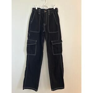 BDG Urban Outfitters Skate Jeans Black Womens Size 241